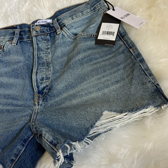 Levi’s Re/Done 50s shorts ✨new with tags✨blue OUT OF STOCK $225 - Picture 12 of 14